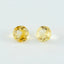 Citrine 1PC Small 8x8 MM Round Faceted Yellow Luster Semi Precious Loose Gemstones