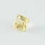 Citrine 1PC Chunky 14x14 MM Square Faceted Yellow Genuine Semi Precious Loose Gems