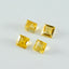 Citrine 1PC Small 7x7 MM Square Faceted Yellow Splendid Semi Precious Loose Gemstone