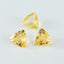 Citrine 1PC Large 11x11 MM Triangle Faceted Yellow Fine Semi Precious Loose Gemstone