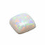 Created Opal 1PC Large 11x11 MM Square Cabochon White Pure semi Precious Loose Gemstones