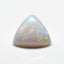 Created Opal 1PC Small 8x8 MM Triangle Cabochon White Luster semi Precious Loose Gemstones
