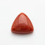 Coral 1PC Medium 9x9 MM Triangle Cabochon Red Superior Precious Gems