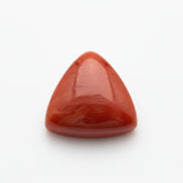 Coral 1PC Medium 9x9 MM Triangle Cabochon Red Superior Precious Gems