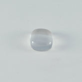 Crystal Quartz 1PC Large 11x11 MM Cushion Cabochon White High Quality semi Precious Loose Gemstones