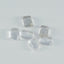 Crystal Quartz 1PC Small 7x9 MM Emerald Cabochon White Polished semi Precious Loose Gems