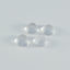 Crystal Quartz 1PC Small 8x8 MM Heart Cabochon White Polished semi Precious Loose Gemstones
