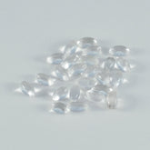 Crystal Quartz 10PC Tiny 3x6 MM Marquise Cabochon White Luster semi Precious Loose Gemstones