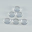 Crystal Quartz 1PC Medium 9x9 MM Round Cabochon White Shine semi Precious Precious Gemstone