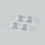 Crystal Quartz 1PC Small 8x8 MM Square Cabochon White Genuine semi Precious Precious Gemstone