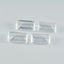 Crystal Quartz 1PC Medium 7x14 MM Baguette Faceted White Superior Semi Precious Gems