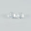 Crystal Quartz 1PC Tiny 5x5 MM Cushion Faceted White Sparkling Semi Precious Loose Gemstone