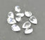 Crystal Quartz 1PC Small 7x9 MM Pear Faceted White Genuine Semi Precious Loose Gems