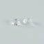 Crystal Quartz 1PC Medium 8x10 MM Pear Faceted White Pure Semi Precious Loose Gemstones