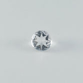 Crystal Quartz 1PC Large 10x10 MM Round Faceted White Shine Semi Precious Loose Gemstones