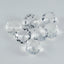 Crystal Quartz 1PC Tiny 6x6 MM Round Faceted White Polished Semi Precious Loose Gemstones