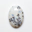 Dendrite Opal 1PC Large 9x11 MM Oval Cabochon White Pure semi Precious Loose Gemstones