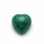 Emerald 10PC Tiny 4x4 MM Heart Cabochon Green Brilliant Precious Loose Gemstones