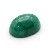 Emerald 1PC Small 7x9 MM Oval Cabochon Green Shine Precious Precious Gemstone