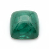 Emerald 1PC Medium 9x9 MM Square Cabochon Green Fiery Precious Semi Precious Gemstone