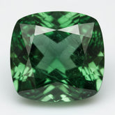 Emerald 1PC Chunky 15x15 MM Cushion Faceted Green Superior Precious Gems