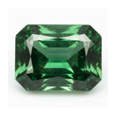 Emerald 1PC Large 10x14 MM Emerald Faceted Green Brilliant Precious Loose Gemstones