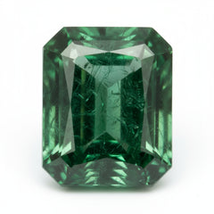 Emerald 1PC Small 6x9 MM Emerald Faceted Green Fine Precious Gems