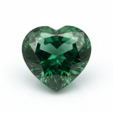 Emerald 1PC Chunky 13x13 MM Heart Faceted Green Natural Precious Loose Gemstone