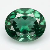 Emerald 1PC Chunky 15x20 MM Oval Faceted Green Superior Precious Loose Gemstone