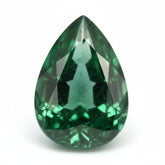 Emerald 1PC Large 10x14 MM Pear Faceted Green Luster Precious Loose Gems