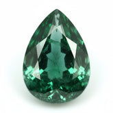 Emerald 1PC Chunky 15x20 MM Pear Faceted Green Fine Precious Gems