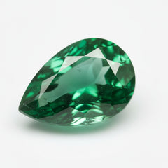 Emerald 1PC Tiny 5x7 MM Pear Faceted Green Natural Precious Gems