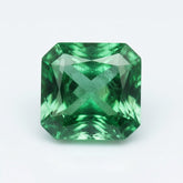 Emerald 1PC Medium 9x9 MM Square Faceted Green Lustrous Precious Loose Gemstone