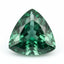 Emerald 1PC Large 10x10 MM Triangle Faceted Green Shine Precious Loose Gemstones