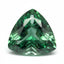 Emerald 1PC Large 11x11 MM Triangle Faceted Green Fine Precious Gems