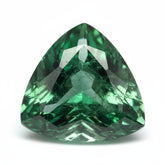 Emerald 1PC Large 11x11 MM Triangle Faceted Green Fine Precious Gems