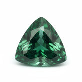 Emerald 1PC Small 8x8 MM Triangle Faceted Green Luster Precious Loose Gems
