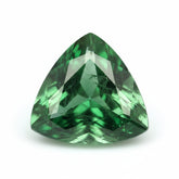 Emerald 1PC Medium 9x9 MM Triangle Faceted Green Lustrous Precious Loose Gemstone