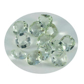 Green Amethyst 1PC Small 7x7 MM Cushion Faceted Green Splendid Semi Precious Gems