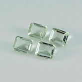 Green Amethyst 1PC Chunky 15x20 MM Emerald Faceted Green Lustrous Semi Precious Gems