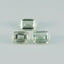 Green Amethyst 1PC Tiny 4x6 MM Emerald Faceted Green Shine Semi Precious Loose Gemstones