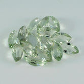 Green Amethyst 1PC Medium 7x14 MM Marquise Faceted Green Fiery Semi Precious Loose Gemstone