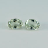 Green Amethyst 1PC Chunky 12x16 MM Oval Faceted Green Superior Semi Precious Loose Gemstone