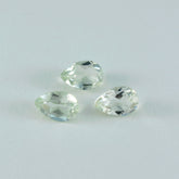 Green Amethyst 1PC Tiny 5x7 MM Pear Faceted Green Superior Semi Precious Loose Gemstone