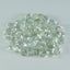 Green Amethyst 1PC Small 8x8 MM Round Faceted Green Luster Semi Precious Loose Gems