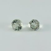 Green Amethyst 1PC Large 11x11 MM Round Faceted Green Fine Semi Precious Gems