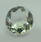 Green Amethyst 10PC Tiny 4x4 MM Round Faceted Green Brilliant Semi Precious Loose Gems