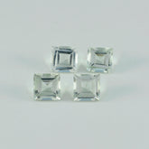 Green Amethyst 1PC Chunky 14x14 MM Square Faceted Green Genuine Semi Precious Loose Gemstones