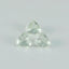 Green Amethyst 1PC Tiny 6x6 MM Triangle Faceted Green Polished Semi Precious Loose Gemstones