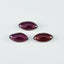 Garnet 10PC Tiny 4x8 MM Marquise Cabochon Red Lustrous semi Precious Gems